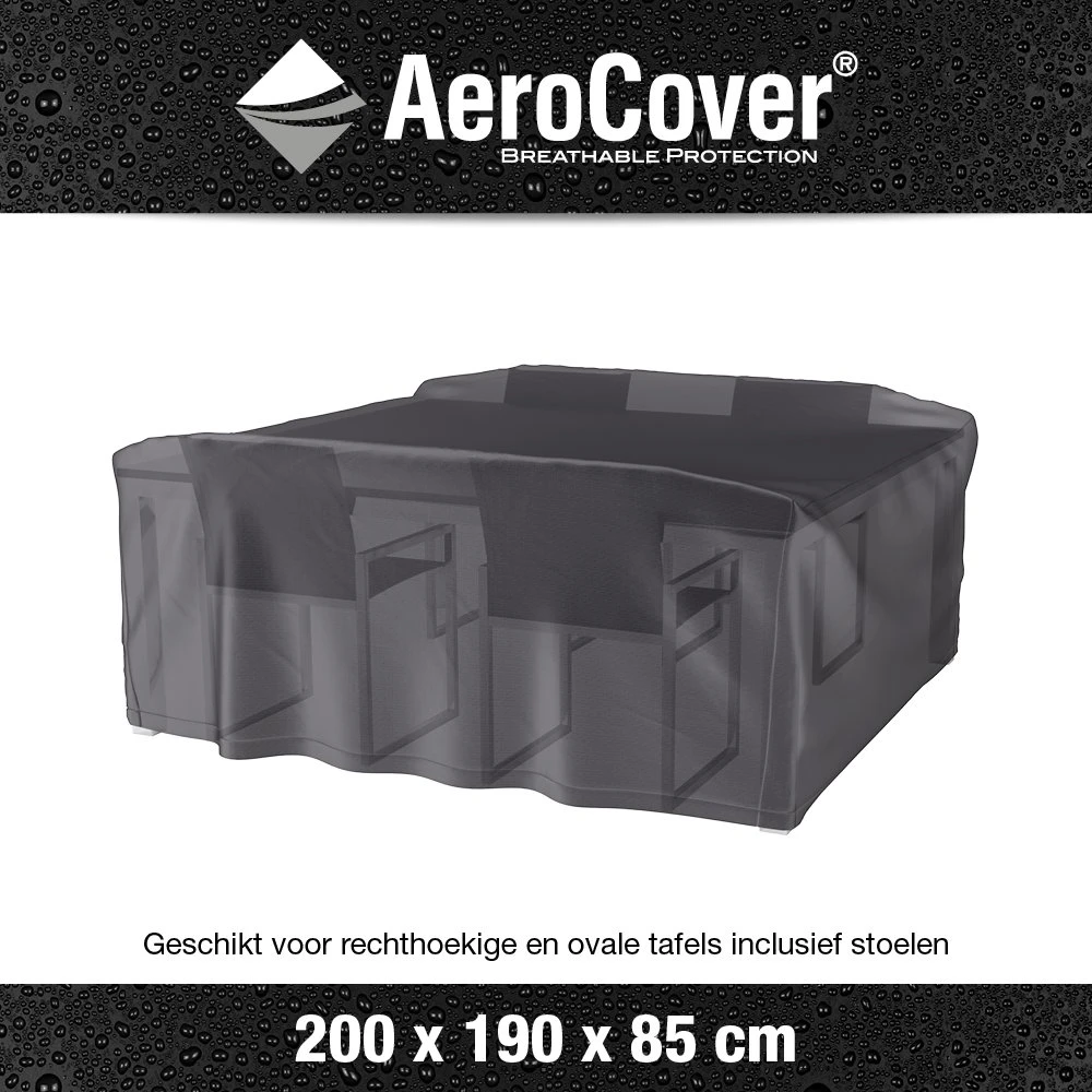 AeroCover Tuinsethoes 200 X 190 X 85 Cm 5 AeroCover Tuinsethoes 200 X 190 X 85 Cm - Afbeelding 3