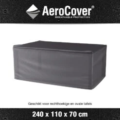 AeroCover Tuintafelhoes 240 X 110 X 70 Cm -Buitentuin aerocover tuintafelhoes antraciet 240x110xh70cm 1000x1000 621e0dc6eaf77 l