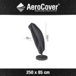 AeroCover Zweefparasolhoes H 250 X 85 Cm -Buitentuin aerocover zweefparasolhoes antraciet h250x85cm 1000x1000 621e0d6db2604 l