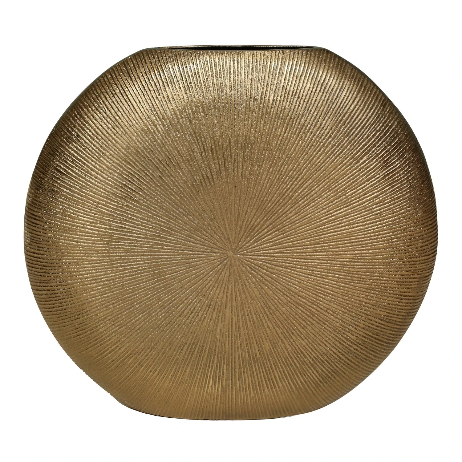 Bloemenvaas Brass Antique - 24 X 6 X 26 Cm 3 Bloemenvaas Brass Antique - 24 X 6 X 26 Cm