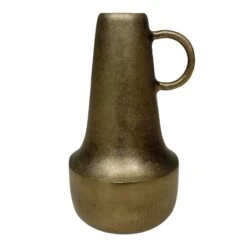 Bloemenvaas Brass Antique - H 38 X D 23 Cm