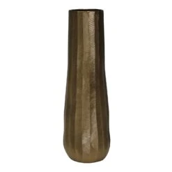 Bloemenvaas Brass Antique - H 51 X D 16,5 Cm