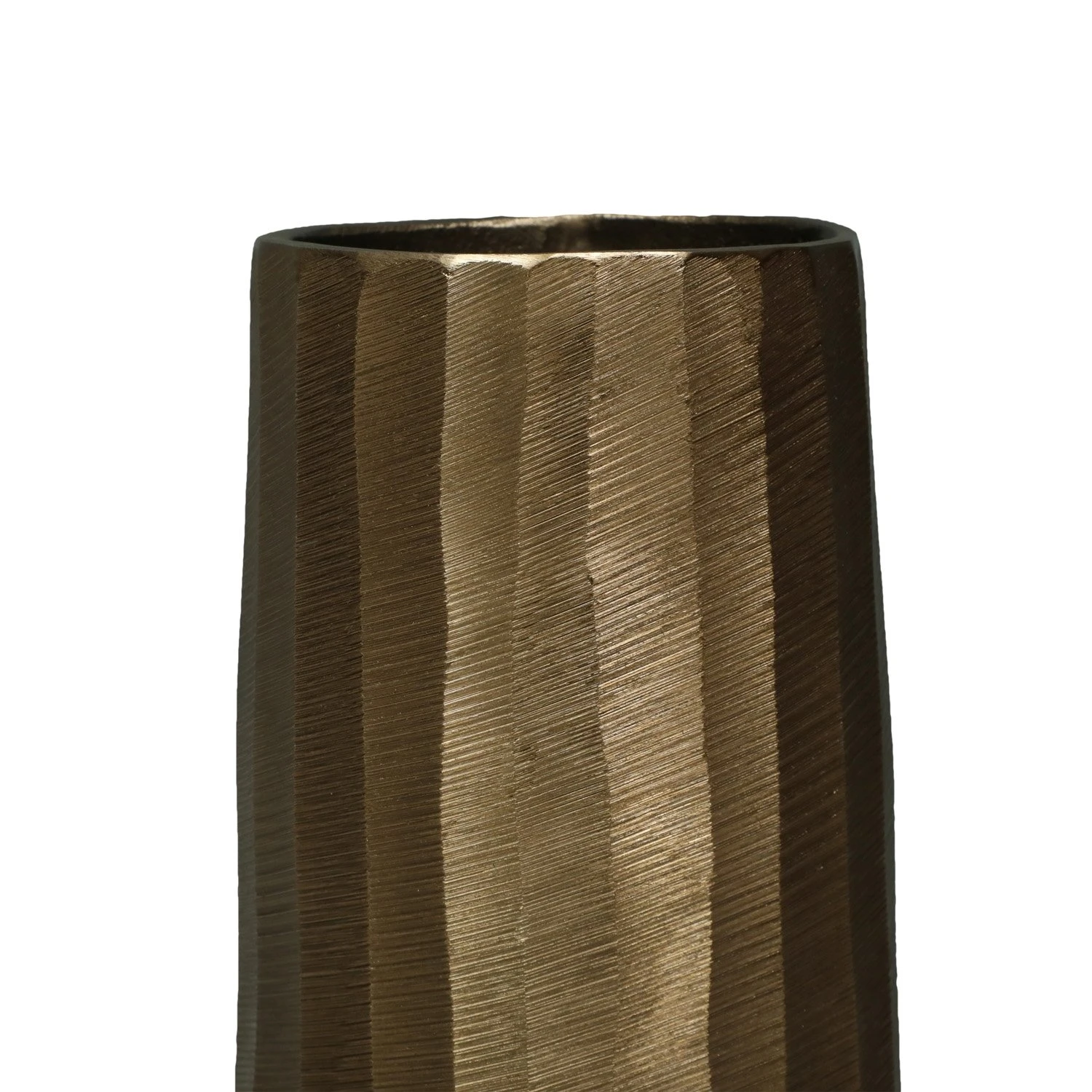 Bloemenvaas Brass Antique - H 51 X D 16,5 Cm 4 Bloemenvaas Brass Antique - H 51 X D 16,5 Cm - Afbeelding 2