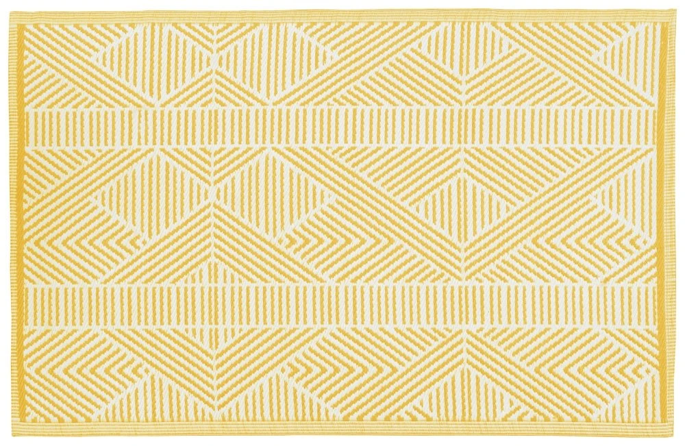 Buitenkleed AZTEC Yellow - 180 X 120 Cm 3 Buitenkleed AZTEC Yellow - 180 X 120 Cm