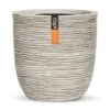 Capi Nature Rib Pot Bol Ivoor - 42x40cm -Buitentuin capi nature rib pot bol ivoor 42x40cm 1587394475 l