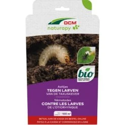DCM Aaltjes Tegen Larven Van De Taxuskever (Kraussi-Guard®) - Bestelcode - 100 M² (50 Mio. Aaltjes)