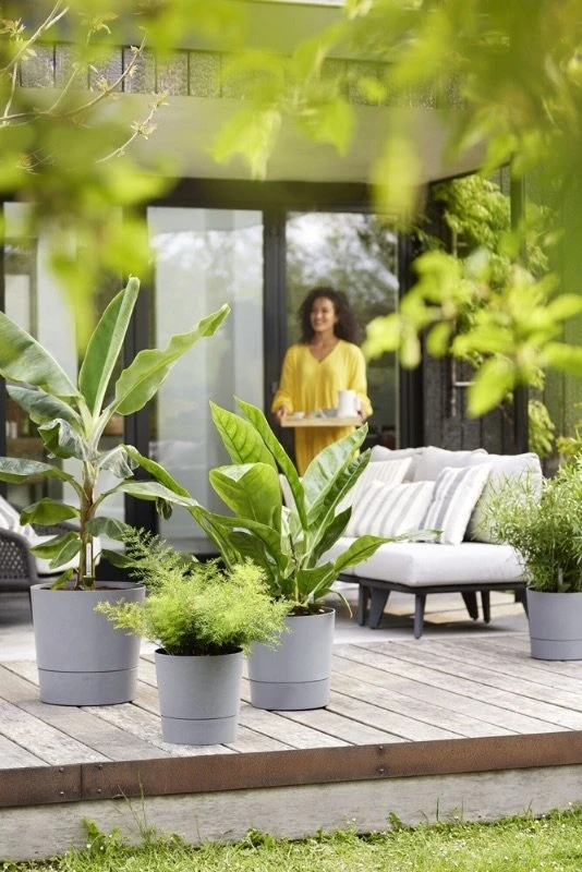 Elho Bloempot Greensense Aqua Care Rond 35cm Grijs 9 Elho Bloempot Greensense Aqua Care Rond 35cm Grijs - Afbeelding 7