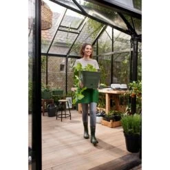 Elho Green Basics Kweekpot Vierk. Allin1 20 Cm Groen -Buitentuin elho green basics kweekpot vierk allin1 20 cm groen 1000x1000 64aebad746aa6 l