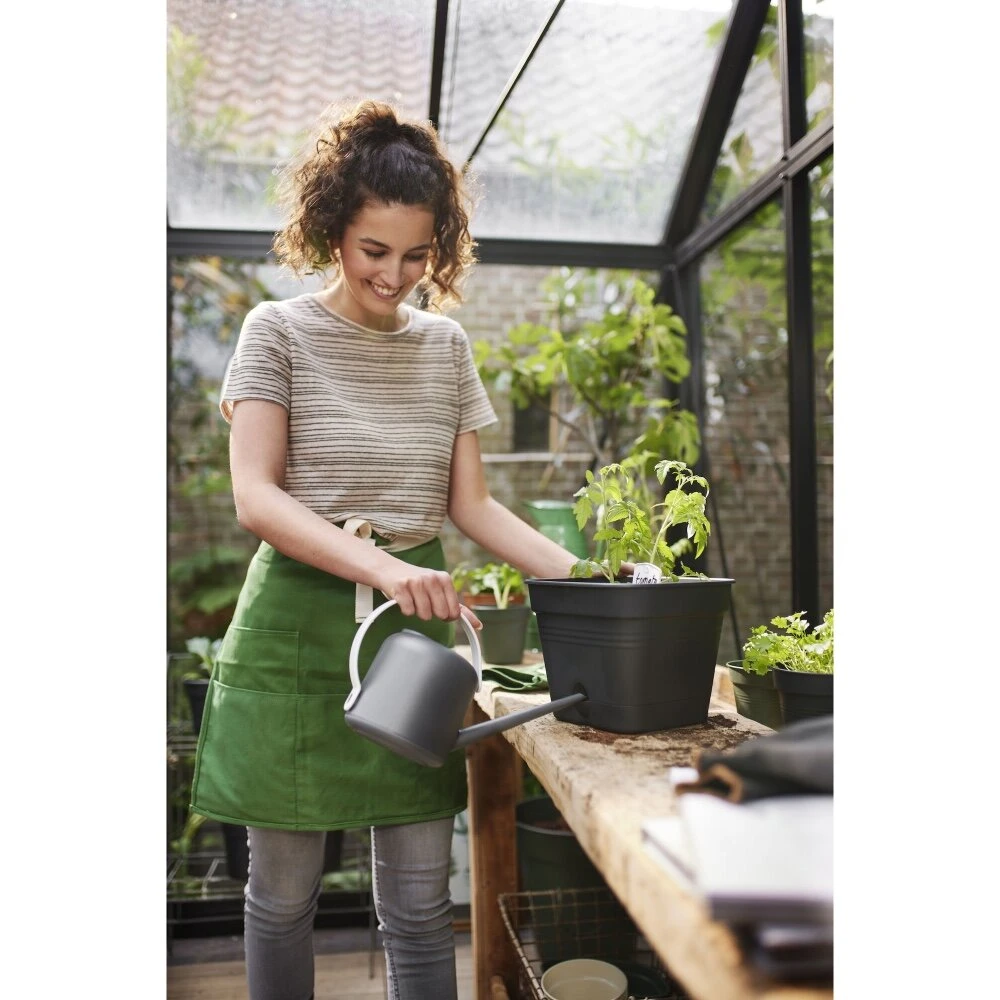 Elho Green Basics Kweekpot Vierk. Allin1 25 Cm Zwart 10 Elho Green Basics Kweekpot Vierk. Allin1 25 Cm Zwart - Afbeelding 8