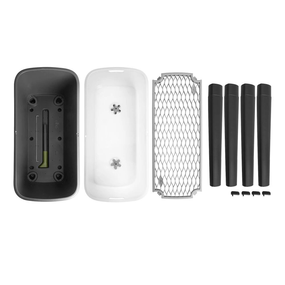 Elho Noa Kweektafel Zwart 5 Elho Noa Kweektafel Zwart - Afbeelding 3