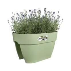 Elho Plantenbak Vibia Campana Flower Bridge 40cm Groen -Buitentuin elho plantenbak vibia campana flower bridge 40cm groen 800x800 620e3d1e9ceac l