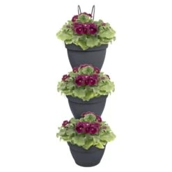 Elho Plantenbak Vibia Campana Vertical Forest Set/3 Grijs -Buitentuin elho plantenbak vibia campana vertical forest set 3 grijs 800x800 620e3ce9cae48 l