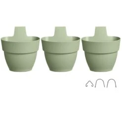 Elho Plantenbak Vibia Campana Vertical Forest Set/3 Groen -Buitentuin elho plantenbak vibia campana vertical forest set 3 groen 800x800 620e3ced65287 l
