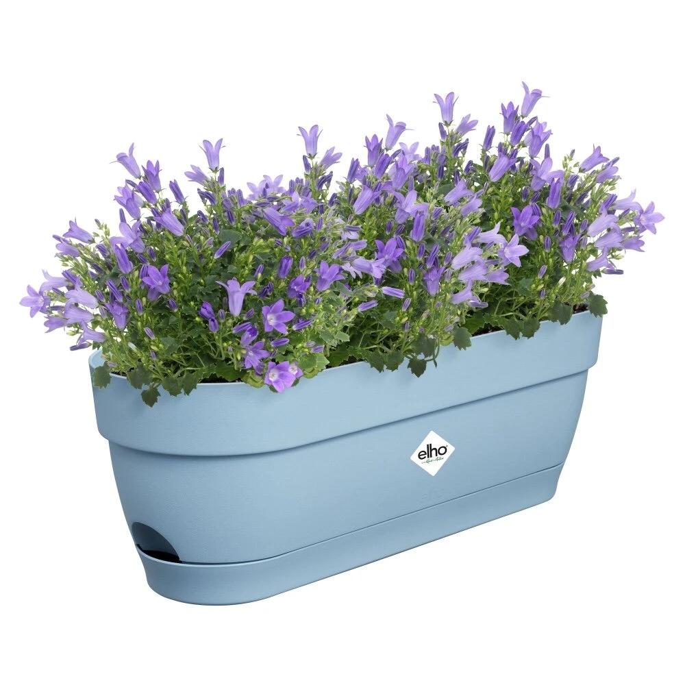 Elho Vibia Campana Balkonbak 50 Cm Blauw 4 Elho Vibia Campana Balkonbak 50 Cm Blauw - Afbeelding 2