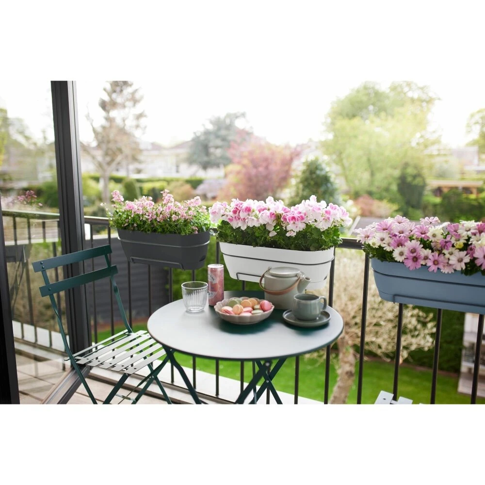 Elho Vibia Campana Balkonbak 50 Cm Blauw 8 Elho Vibia Campana Balkonbak 50 Cm Blauw - Afbeelding 6