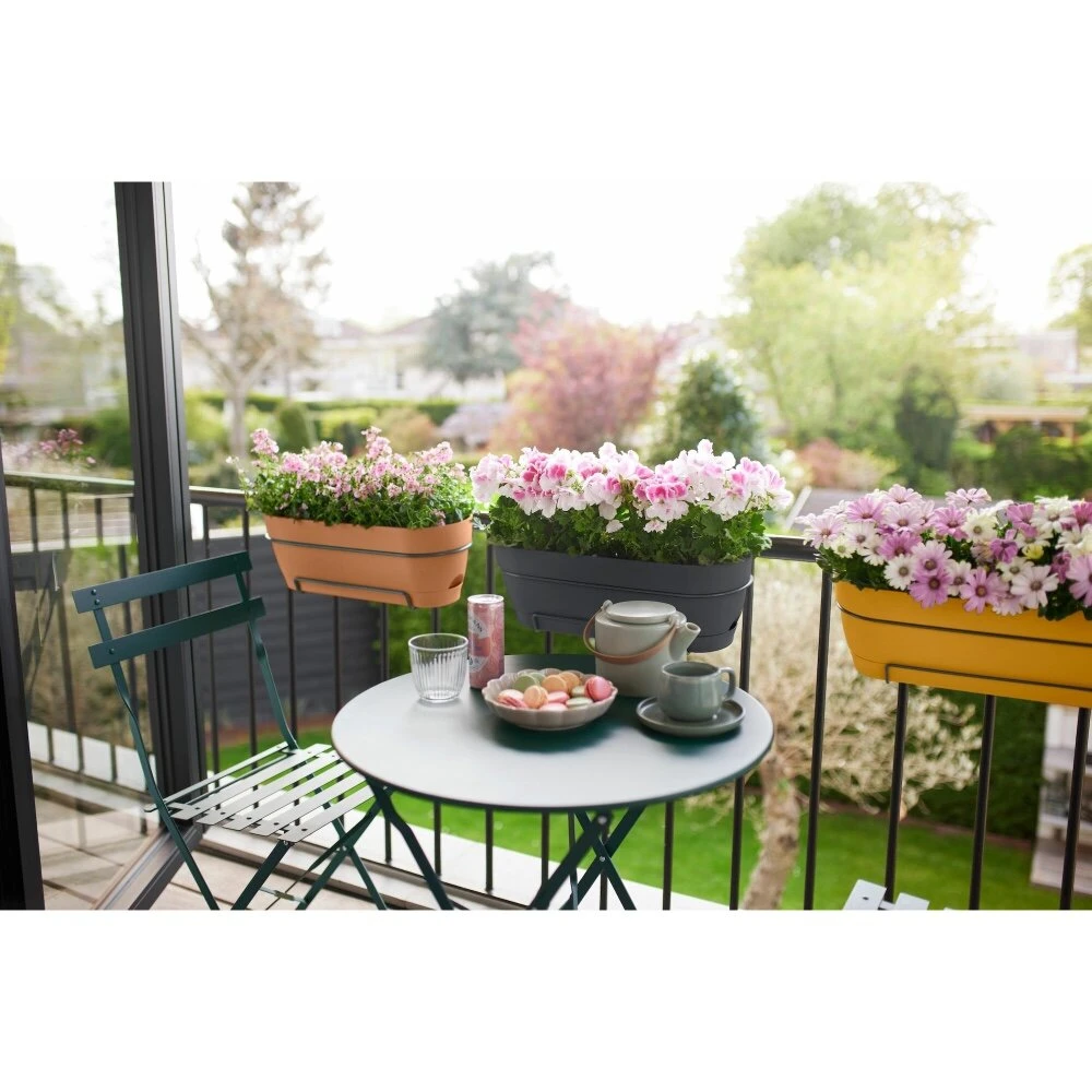 Elho Vibia Campana Balkonbak 70 Cm Bruin 6 Elho Vibia Campana Balkonbak 70 Cm Bruin - Afbeelding 4