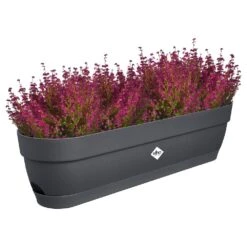 Elho Vibia Campana Balkonbak 70 Cm Zwart