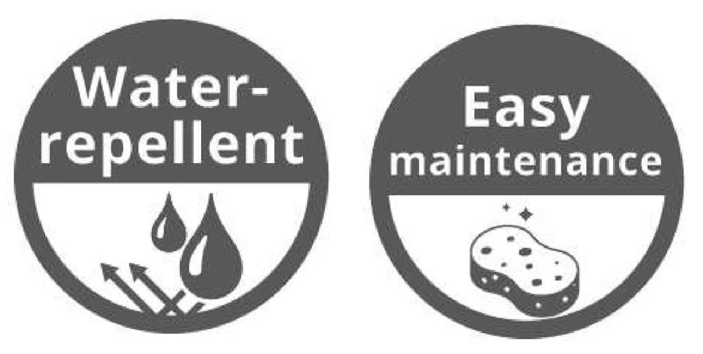 Evora Loungeset Grijs - 145 X 80 X 83 Cm 8 Evora Loungeset Grijs - 145 X 80 X 83 Cm - Afbeelding 6