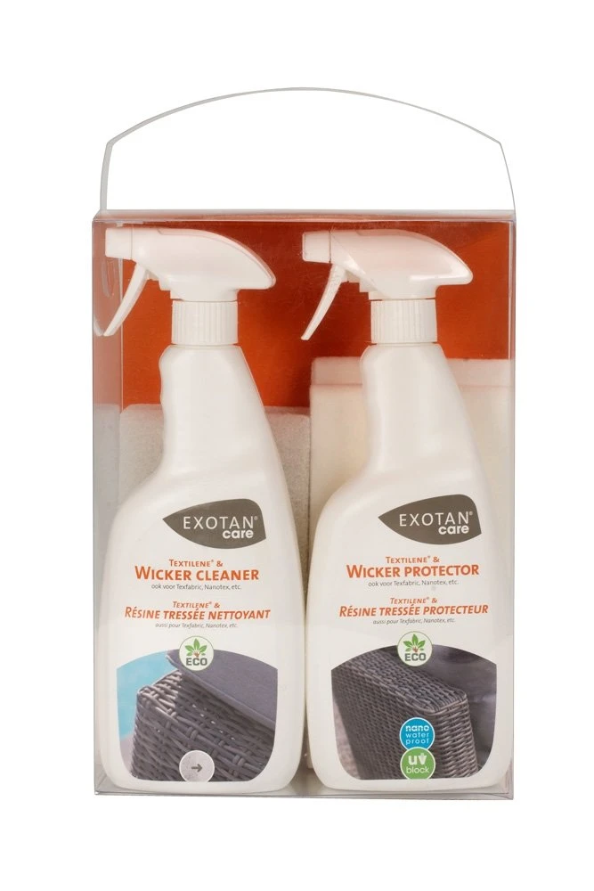 Exotan Care Onderhoudpakket Voor Textiel En Wickwer 1000 Ml 3 Exotan Care Onderhoudpakket Voor Textiel En Wickwer 1000 Ml