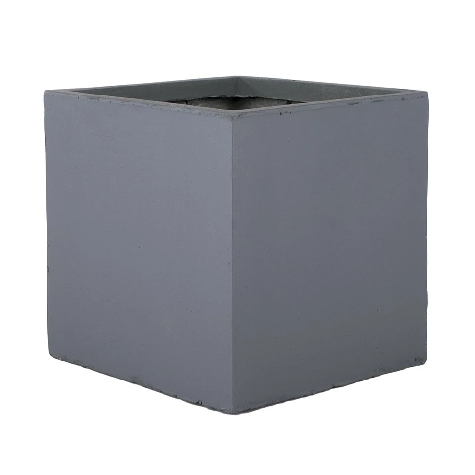 Fibre Clay Bak 30x30x30 - Donkergrijs 4 Fibre Clay Bak 30x30x30 - Donkergrijs - Afbeelding 2