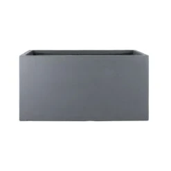 Fibre Clay Bak Rechthoek 60x30x30 - Donkergrijs