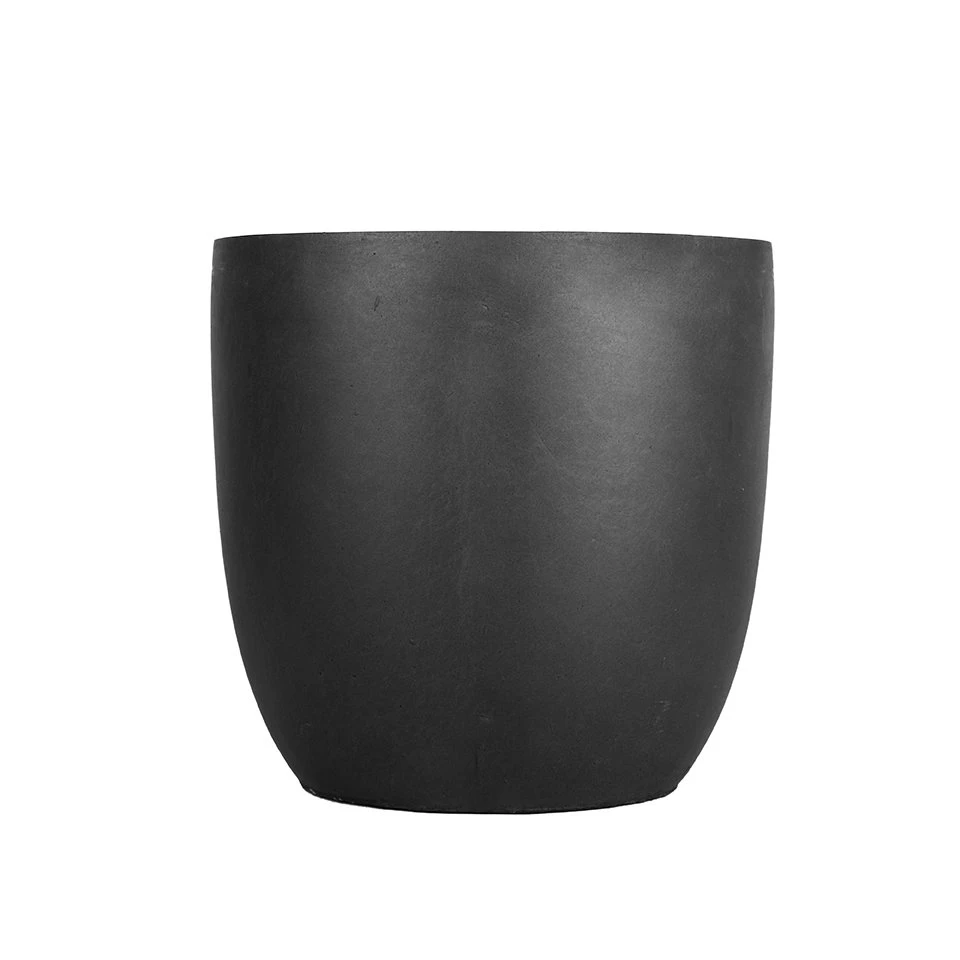 Fibre Clay Pot 35x35x34 - Zwart 3 Fibre Clay Pot 35x35x34 - Zwart