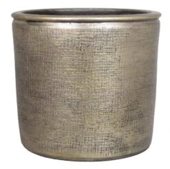Floran Pot Ancora D34 H31cm Industrieel Goud