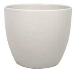 Floran Pot Boule D40 H33.5cm Taupe Mat Es/35