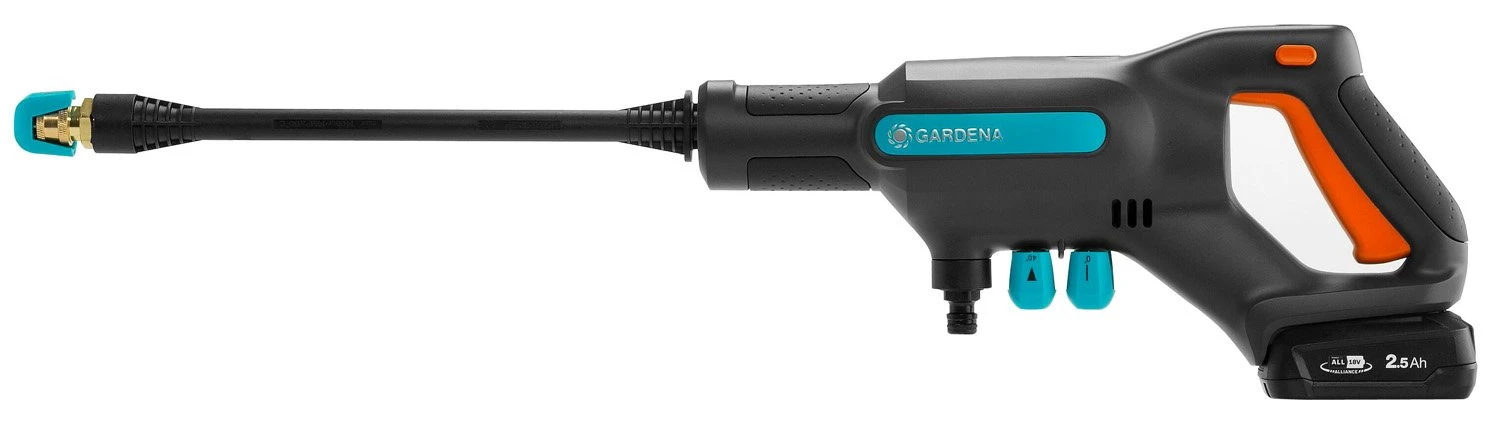 GARDENA Accu Hogedrukreiniger AquaClean 18V Set 3 GARDENA Accu Hogedrukreiniger AquaClean 18V Set