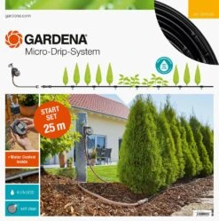 GARDENA Micro-Drip-System Startset M 25m Autom. Rijplanten -Buitentuin gardena startset m 25m autom 1487x1500 640af4f7ad82e l