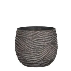 Hendrick Pot Rond Bruin - H20xd23,5cm