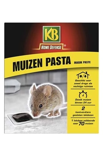 KB Muizen Lokdoos Pasta 'Magik Paste' 2 Stuks 3 KB Muizen Lokdoos Pasta 'Magik Paste' 2 Stuks