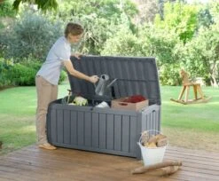 Keter Glenwood Opbergbox 390L Grafiet -Buitentuin keter glenwood opbergbox 390l grafiet 800x662 62738fe879f2d l
