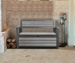 Keter Hudson Opbergbank 260L Grafiet -Buitentuin keter hudson opbergbank 260l grafiet 800x673 62738fe548ec9 l