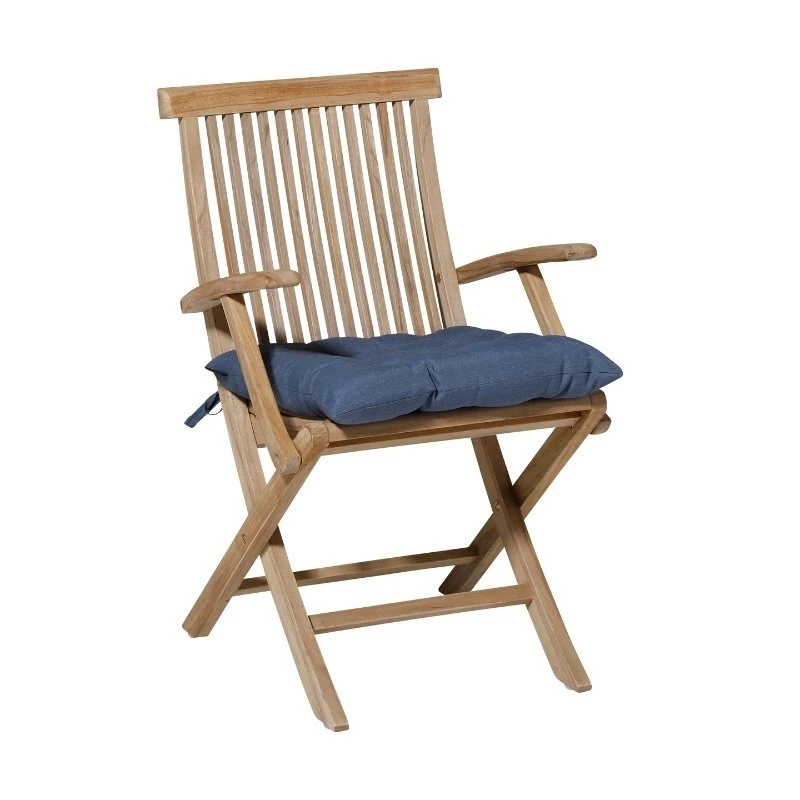 Madison Tuinkussen Toscane 46x46 Panama Safier Blue 5 Madison Tuinkussen Toscane 46x46 Panama Safier Blue - Afbeelding 3