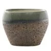 Planter Liza Mint Grey D25x14 H19 -Buitentuin planter liza mint grey d25x14 h19 1590420863 l