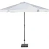 Platinum Middenstokparasol Antigua Volant Ø 300 Cm Wit -Buitentuin platinum middenstokparasol antigua volant 300 cm wit 1000x936 6218e6d122a27 l