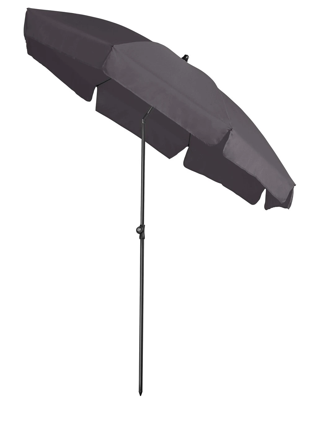 Platinum Middenstokparasol Aruba Volant Ø 200 Cm Antraciet 4 Platinum Middenstokparasol Aruba Volant Ø 200 Cm Antraciet - Afbeelding 2