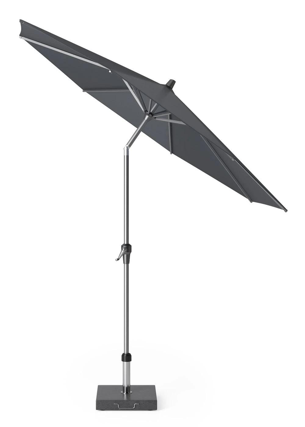Platinum Middenstokparasol Riva Ø 250 Cm Antraciet 4 Platinum Middenstokparasol Riva Ø 250 Cm Antraciet - Afbeelding 2