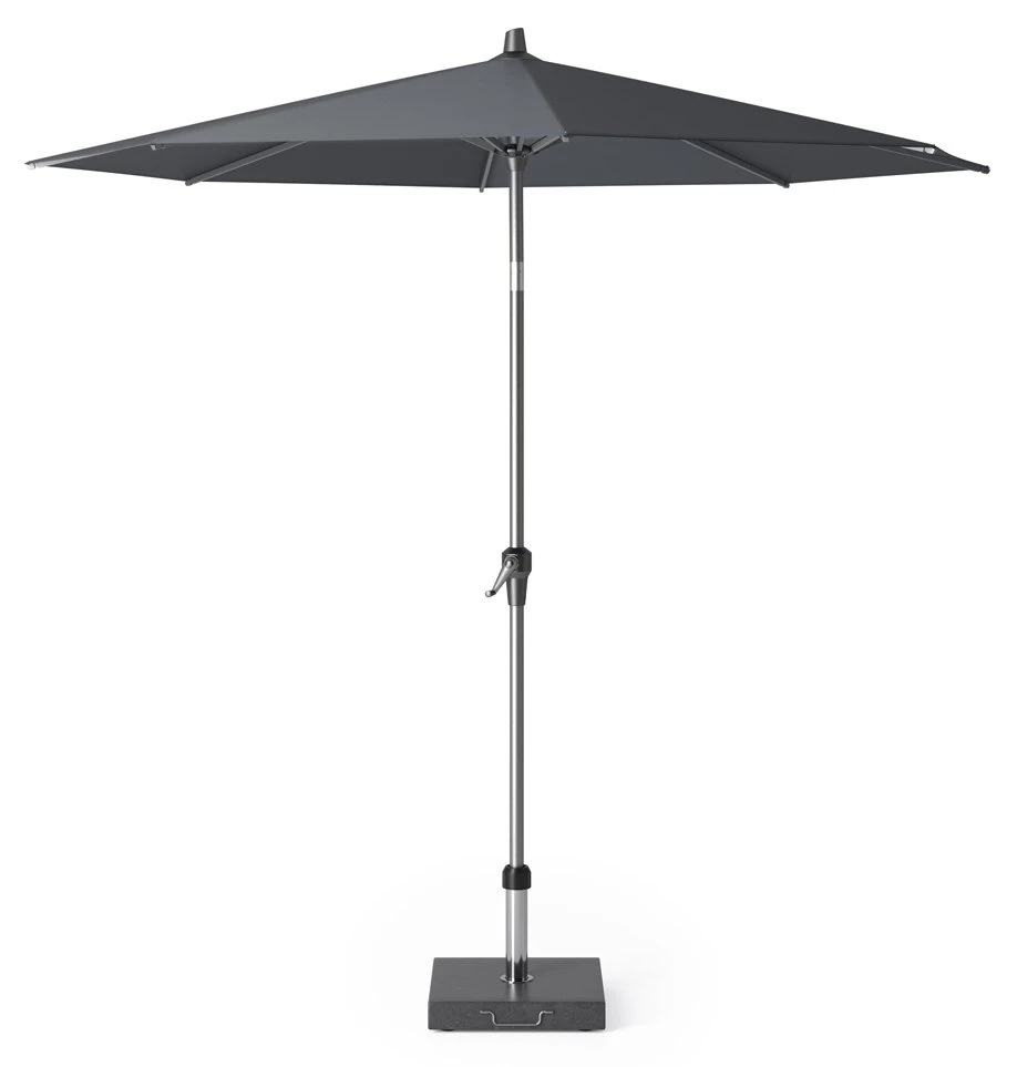 Platinum Middenstokparasol Riva Ø 250 Cm Antraciet 3 Platinum Middenstokparasol Riva Ø 250 Cm Antraciet