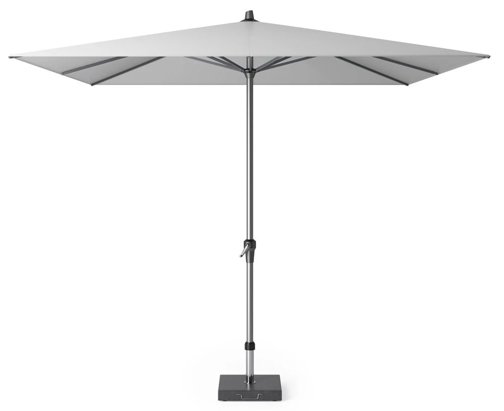 Platinum Middenstokparasol Riva 275 X 275 Cm Lichtgrijs 3 Platinum Middenstokparasol Riva 275 X 275 Cm Lichtgrijs