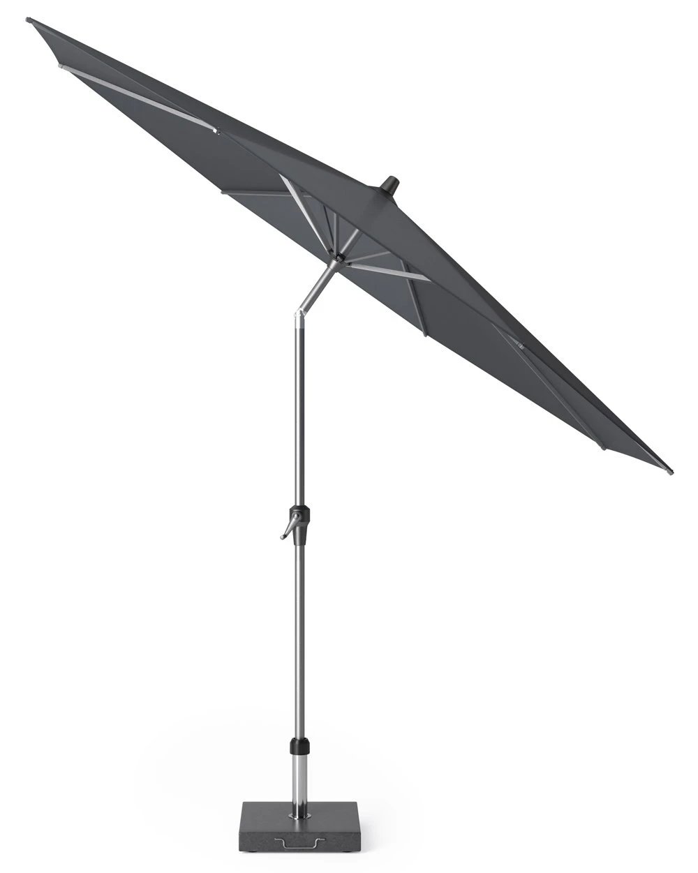 Platinum Middenstokparasol Riva Ø 300 Cm Antraciet 4 Platinum Middenstokparasol Riva Ø 300 Cm Antraciet - Afbeelding 2