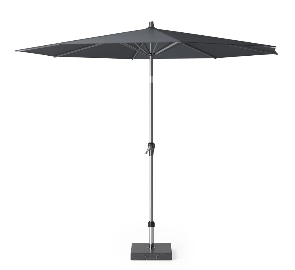 Platinum Middenstokparasol Riva Ø 300 Cm Antraciet 3 Platinum Middenstokparasol Riva Ø 300 Cm Antraciet