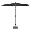 Platinum Middenstokparasol Riva Ø 300 Cm Zwart -Buitentuin platinum middenstokparasol riva 300 cm zwart 1000x935 6218e68410394 l