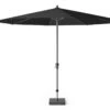 Platinum Middenstokparasol Riva Ø 350 Cm Zwart -Buitentuin platinum middenstokparasol riva 350 cm zwart 1000x817 6218e6c6e6af4 l