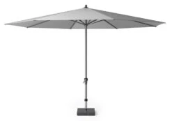 Platinum Middenstokparasol Riva Ø 400 Cm Lichtgrijs