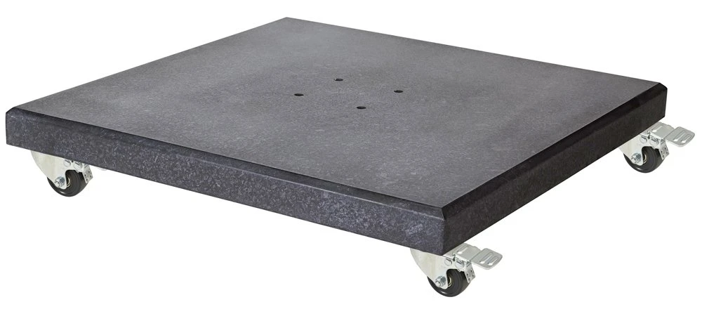 Platinum Parasolvoet Modena Met Zwenkwielen - 120kg 3 Platinum Parasolvoet Modena Met Zwenkwielen - 120kg
