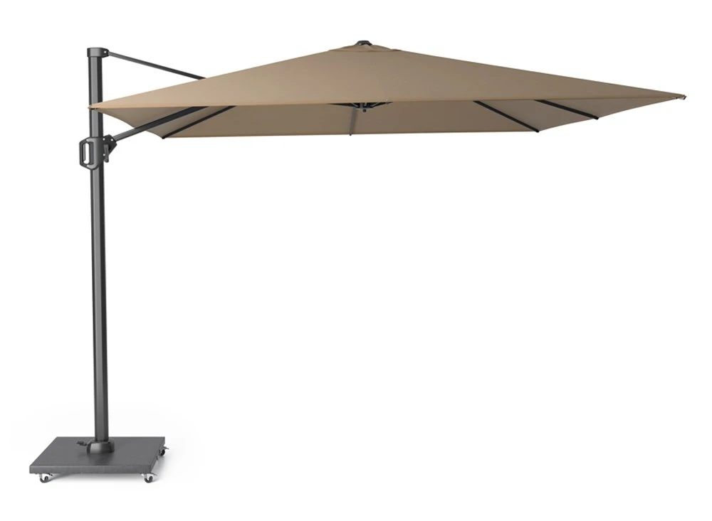 Platinum Zweefparasol Challenger T¹ 300 X 300 Cm Taupe 3 Platinum Zweefparasol Challenger T¹ 300 X 300 Cm Taupe