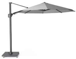 Platinum Zweefparasol Challenger T² Ø 350 Cm Lichtgrijs