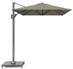 Platinum Zweefparasol Voyager Tยน 300 X 200 Cm Taupe